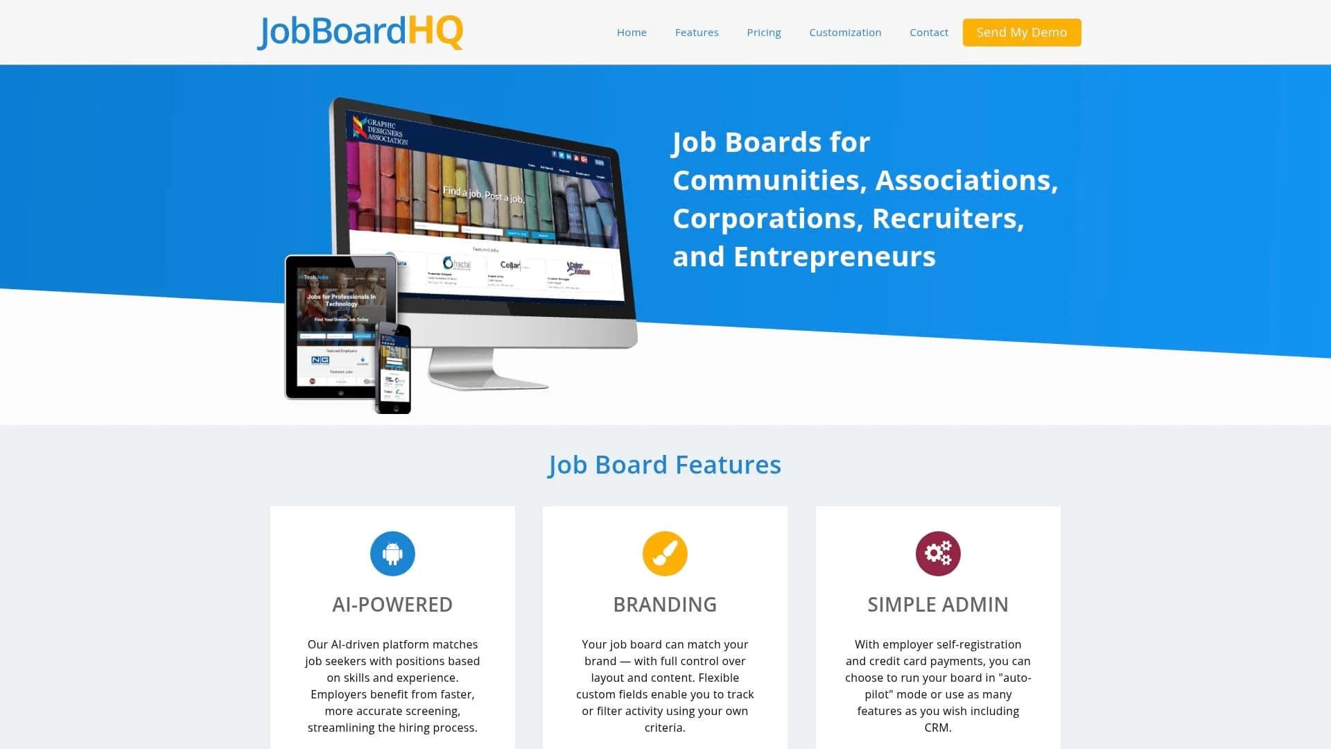 JobBoardHQ screenshot